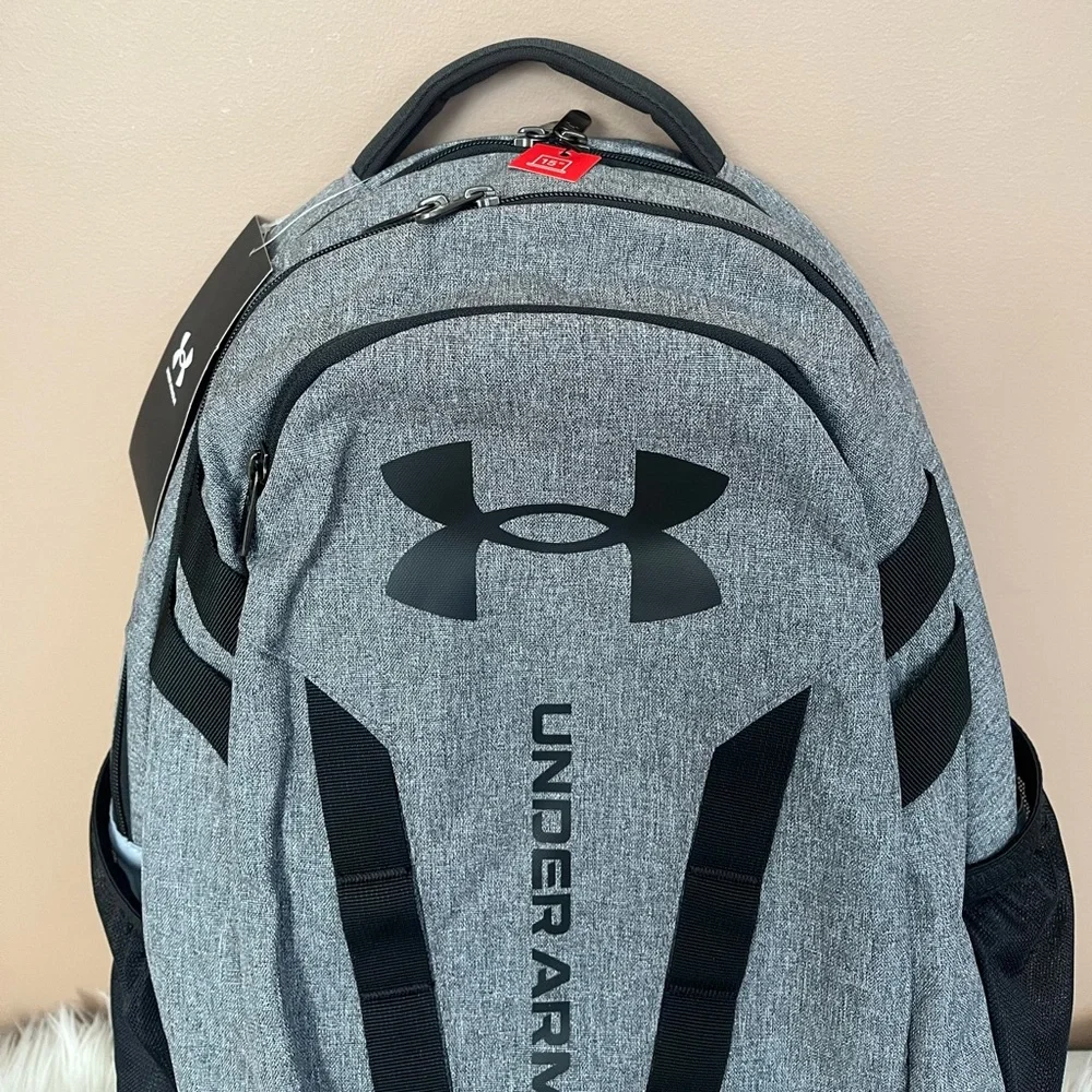 {Under Armour} UA Hustle Backpack in Grey / Black - NWT